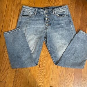 3/$24 💚 Prosperity Button-Fly Boyfriend Straight Leg Jeans